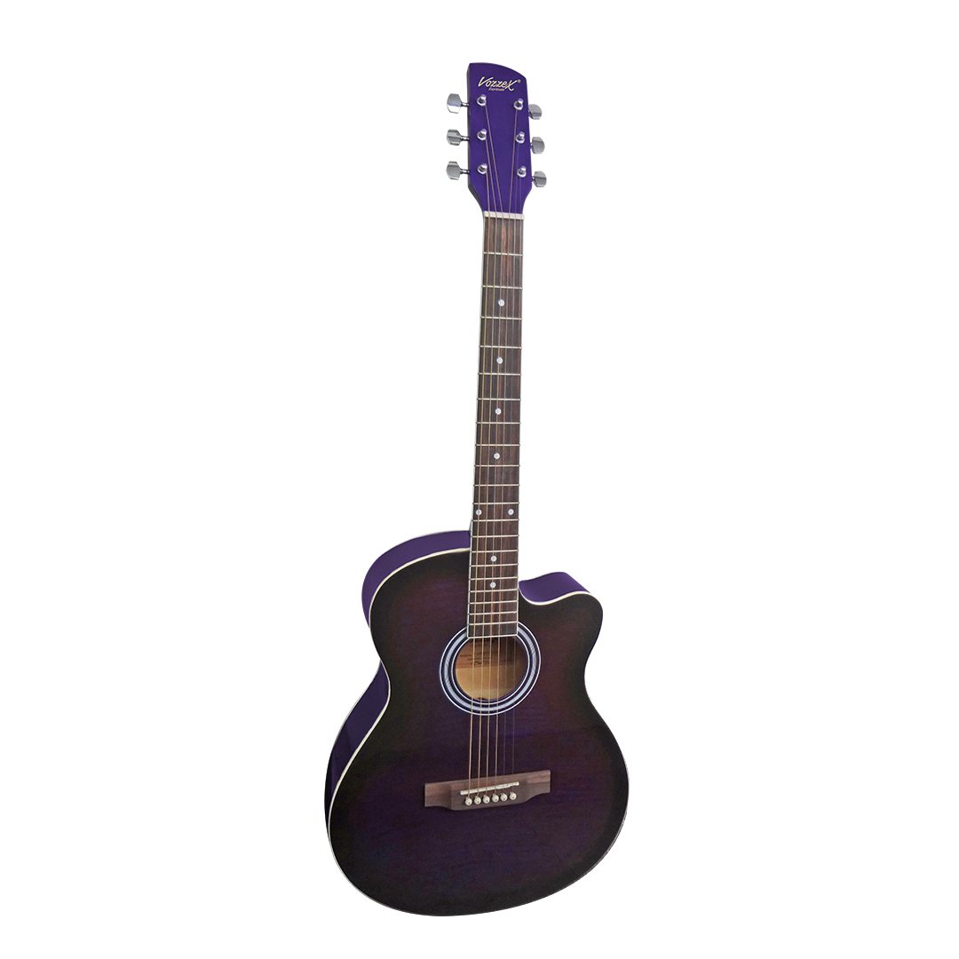 VZ-W917C PUF WEB VZ-W917C/PUF GUITARRA ACUSTICA 39" C/FUNDA "VOZZEX" - Imagen 1