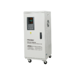 SVC-M 15KVA ESTABILIZADOR SERVO.C/PANTALLA DIGITAL ENTRADA 100V-250V SALIDA 220V 15000VA CON 4 VENTILADORES "PRASEK"
