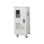 SVC-M 20KVA ESTABILIZADOR SERVO.C/PANTALLA DIGITAL ENTRADA 100V-250V SALIDA 220V/110V 20000W CON 4 VENTILADORES "PRASEK"