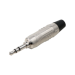 CJ3M015NB CONECTOR PLUG STEREO 3.5MM - SILVER "SOUNDKING"