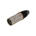 CX3M010N PLUG XLR  - SILVER "SOUNDKING"