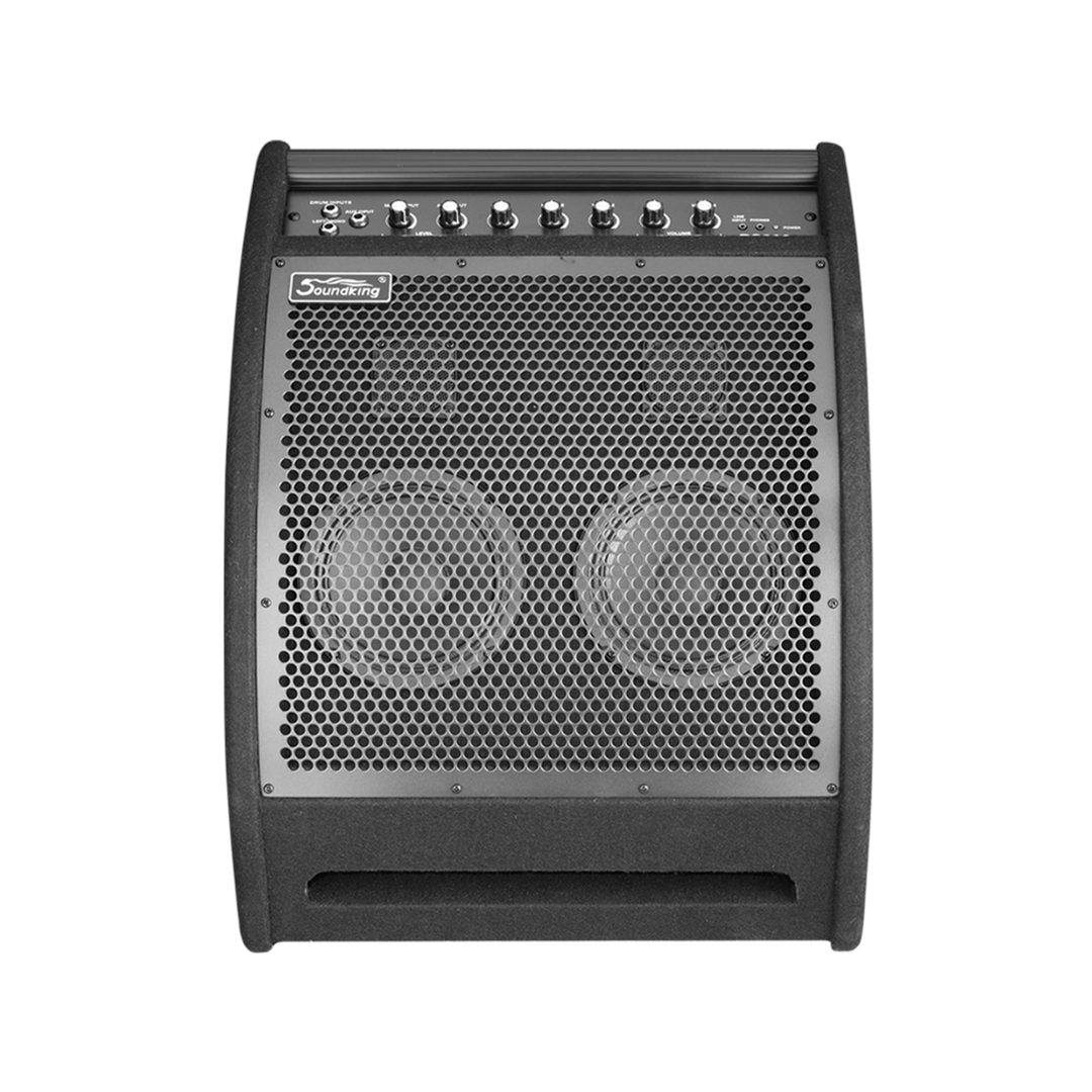 DS200 FOTO WEB DS200 AMPLIFICADOR DE BATERIA 12” LF 2X2.5” HF 2X6.5” MF 200W RMS "SOUNDKING" - Imagen 1