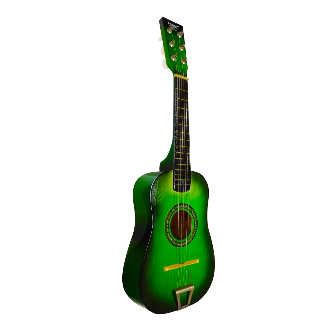 VZ-GT23-GR WEB VZ-GT23/GR GUITARRA ACUSTICA P/NIÑOS 23" VERDE "VOZZEX" - Imagen 1