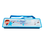 VZ-MEL37-BL MELODICA 37 TECLAS C/ESTUCHE DE LONA CON DISEÑO, MANGUERA Y BOQUILLA - AZUL "VOZZEX" - Imagen 2