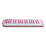 VZ-MEL37-PNK MELODICA 37 TECLAS C/ESTUCHE DE LONA CON DISEÑO, MANGUERA Y BOQUILLA - ROSADO "VOZZEX"
