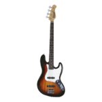 VZ-BE8JB/SB BAJO ELECTRONICO SUNBURST C/GOLPEADO BLANCO "VOZZEX"