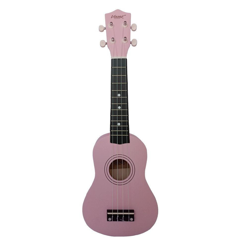 VZ-UK-21-PK web VZ-UK/21-PK UKELELE ROSADO 21" SOPRANO "VOZZEX" - Imagen 1