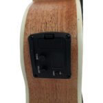 VZ-UK23/EQ UKELELE BICOLOR NATURAL 23" C/EQ, Y AFINADOR CONCIERTO C/FUNDA  "VOZZEX" - Imagen 5