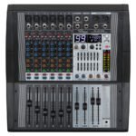 PZ-LS6-PRO CONSOLA DE AUDIO AMPLIFICADA DE 6 CANALES 2X300W C/USB, BLUETOOTH, C/PHANTOM POWER 48V, C/CONEXION A PC, C/DOBLE VENTILADOR Y C/2 EQ GRÁFICOS DE 7 BANDAS «POTTENZA PREMIUN»