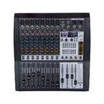 PZ-LS8-PRO CONSOLA DE AUDIO AMPLIFICADA DE 8 CANALES 2X300W C/USB, BLUETOOTH, C/PHANTOM POWER 48V, C/CONEXION A PC, C/DOBLE VENTILADOR Y C/2 EQ GRÁFICOS DE 7 BANDAS «POTTENZA PREMIUN»