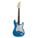 VZ-ST309-KIT/BL KIT COMPLETO DE GUITARRA ELÉCTRICA 39" COLOR AZUL CON AMPLIFICADOR 15W Y ACCESORIOS «VOZZEX»