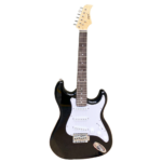 VZ-ST309-KIT/BK KIT COMPLETO DE GUITARRA ELÉCTRICA 39" COLOR NEGRO CON AMPLIFICADOR 15W Y ACCESORIOS «VOZZEX»