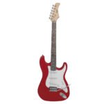 VZ-ST309-KIT/WN KIT COMPLETO DE GUITARRA ELÉCTRICA 39" COLOR VINO TINTO CON AMPLIFICADOR 15W Y ACCESORIOS «VOZZEX»