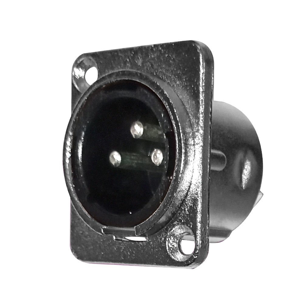 ca218 web CA218 PLUG XLR CHASIS METAL PLATEADO «SOUNDKING» - Imagen 1