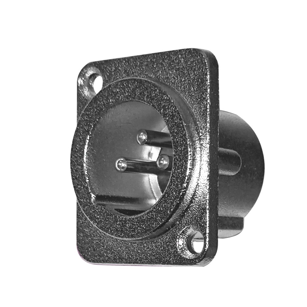 cad246 web CA246 PLUG XLR CHASIS METAL PLATEADO «SOUNDKING» - Imagen 1