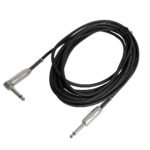 BULK120LU6 CABLE PLUG MONO 6.3MM A PLUG MONO 6.3MM EN FORMA DE L CON RESORTE DE 6M «PROEL»