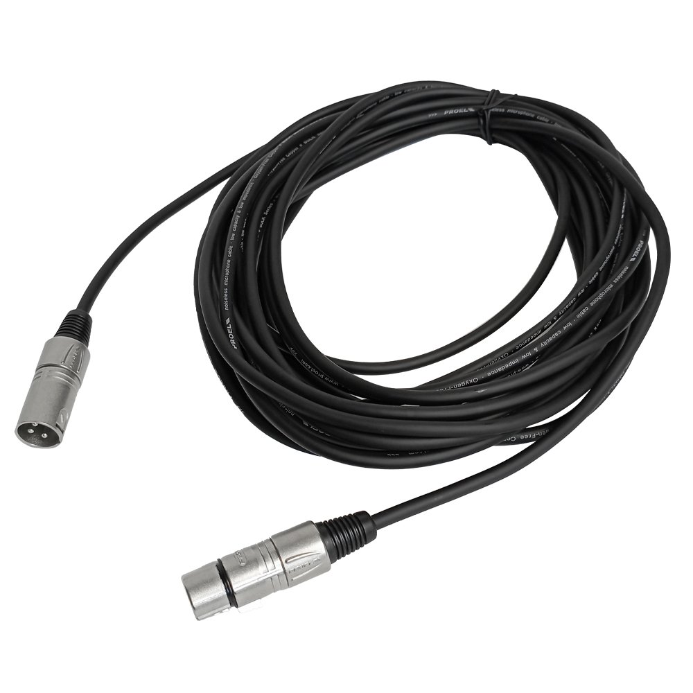 bulk250lu10 web BULK250LU10 CABLE JACK XLR A PLUG XLR DE 10M «PROEL» - Imagen 1
