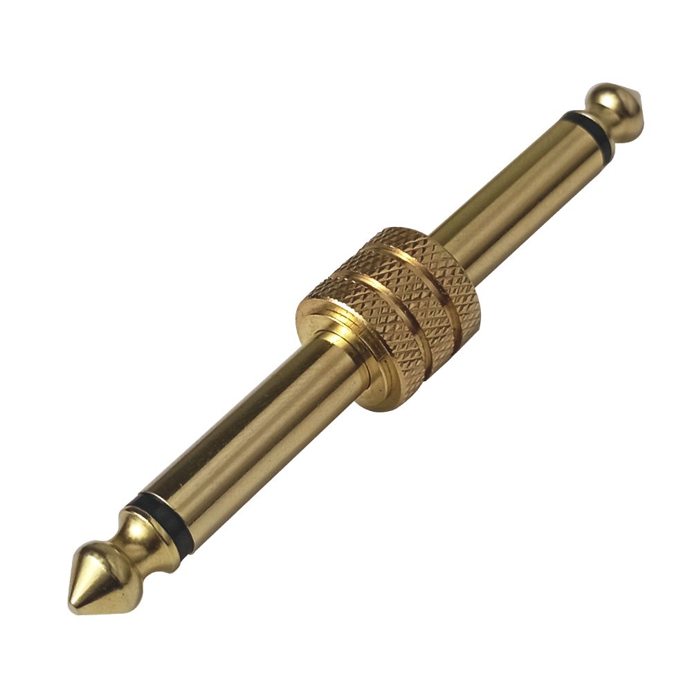 LC3111-1 HD WEB LC3111-1 CONECTOR INTERPEDAL RECTO PLUG MONO 6.3MM A PLUG MONO 6.3MM «L&N-ACOUSTICS» - Imagen 1