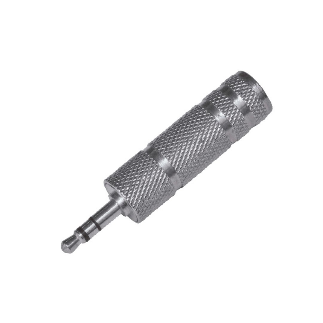 1-26.jpg VZ-3149 ADAPTAD.VOZZEX:JACK STE.6.3MM-PLG.ST.3.5M MTL "VOZZEX" - Imagen 1