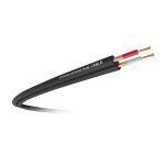 CBL24 5X10MM CABLE LINK AUDIO MELLIZO 25AWG  O.D. 5X10MM NEGRO «L&N-ACOUSTICS»