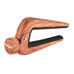 FC-09 CAPOTRASTE METAL "COLOR MADERA NATURAL" P/GUITARRA "FLANGER"