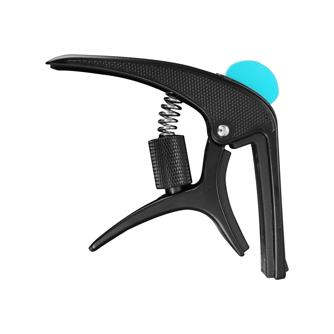 GGC-02-web.png GGC-02 CAPOTRASTE P/ GUITARRA C/RESORTE "JOYO" - Imagen 1