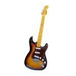 VZ-SST05 GUITARRA ELECT.SUNBURST C/MICA NACAR. "VOZZEX"