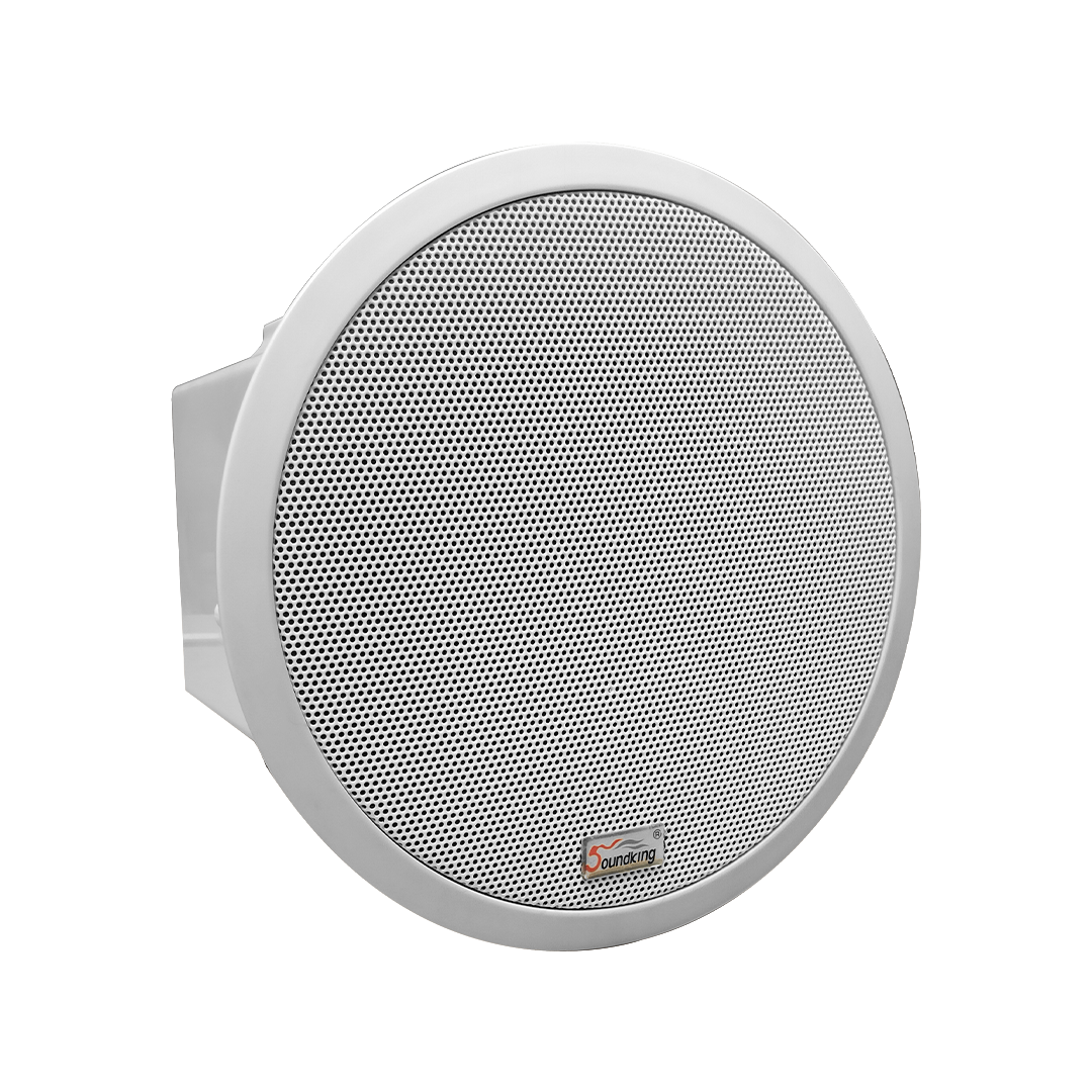 HC6-1-web-2.png HC6-1 PARLANTE AMBIENTAL PASIVO COAXIAL REDONDO LF: 6,5" HF: 1,35" 150W RMS SPL: 120DB "SOUNDKING" - Imagen 1