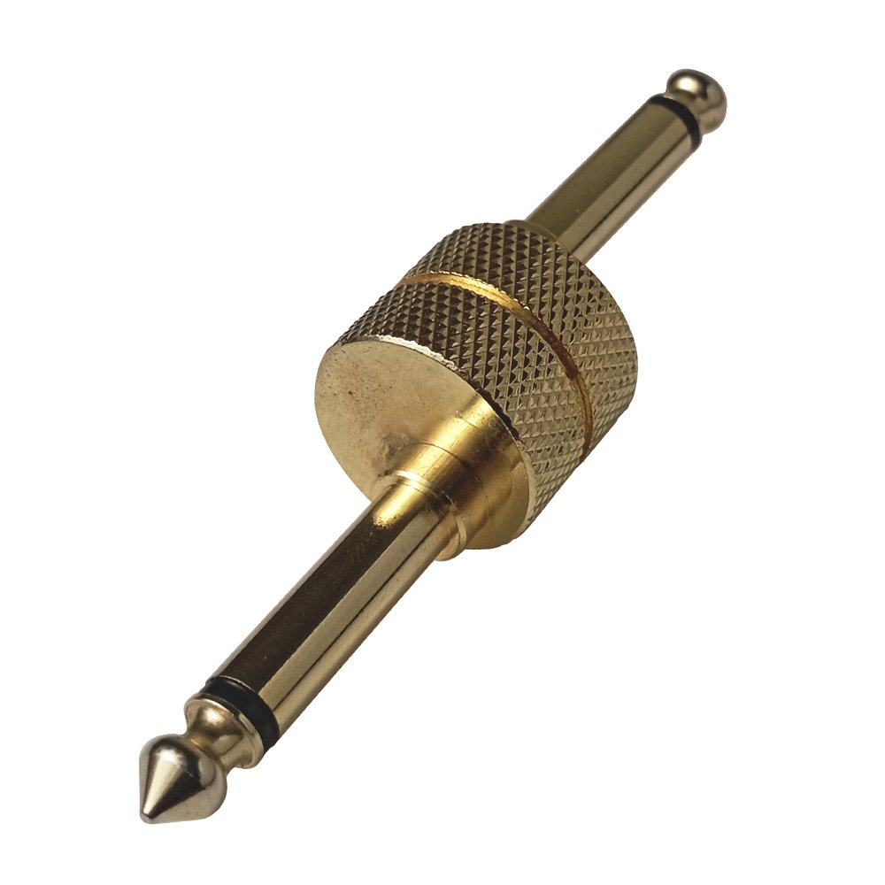 LC3111-2-HD-WEB.jpg LC3111-2 CONECTOR INTERPEDAL (EN FORMA DE Z) PLUG MONO 6.3MM A PLUG MONO 6.3MM «L&N-ACOUSTICS» - Imagen 1