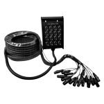 LN-12F4M-20M MEDUSA 16 CANALES (12 JACK XLR/4 PLUG XLR) 20M "L&N-ACOUSTICS"