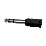 LN-2034 ADAPTADOR JACK STEREO DE 3.5MM A PLUG STEREO DE 6.35MM "L&N-ACOUSTICS"