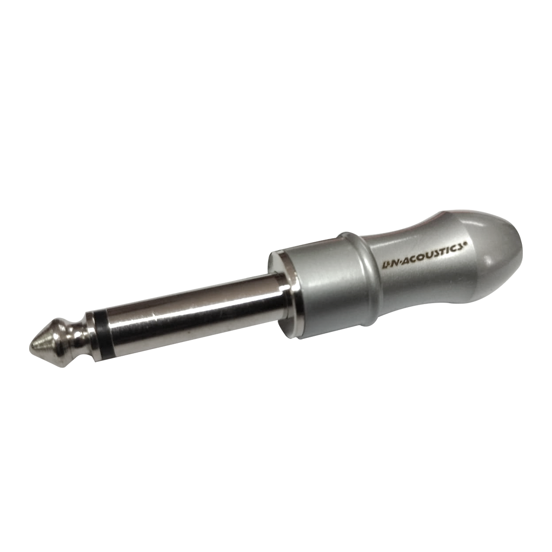 LN-3040.png LN-3040 CONECTOR PLUG MONO 6.35MM SILVER "L&N-ACOUSTICS" - Imagen 1