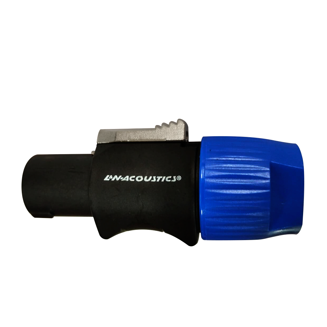 LN-4004-2-WEB.png LN-4004-2 CONECTOR PLUG SPEAKON 4 PINES NEGRO/AZUL "L&N-ACOUSTICS" - Imagen 1