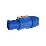 LN-4034 POWERCON AZUL 3 PINES C/SEGURO "L&N-ACOUSTICS"