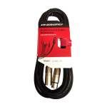LN-8001/5M CABLE JACK XLR SILVER A PLUG XLR SILVER 5M "L&N-ACOUSTICS"