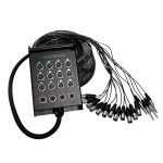 LN-8157/16CH-20M MEDUSA 16 CANALES (12 JACK XLR/4 JACKS 6.35MM) 20M "L&N-ACOUSTICS"