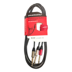 LN-8265/3M CABLE PLUG STEREO 6.35MM A 2 PLUG MONO 6.35MM 3M "L&N-ACOUSTICS"