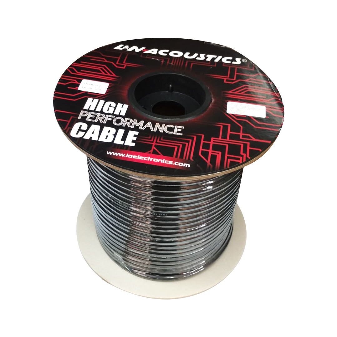 LN-CBL17-E-web.png LN-CBL17-E CABLE PARA PARLANTE NEGRO 15 AWG O.D. 7.5MM "L&N-ACOUSTICS" - Imagen 1