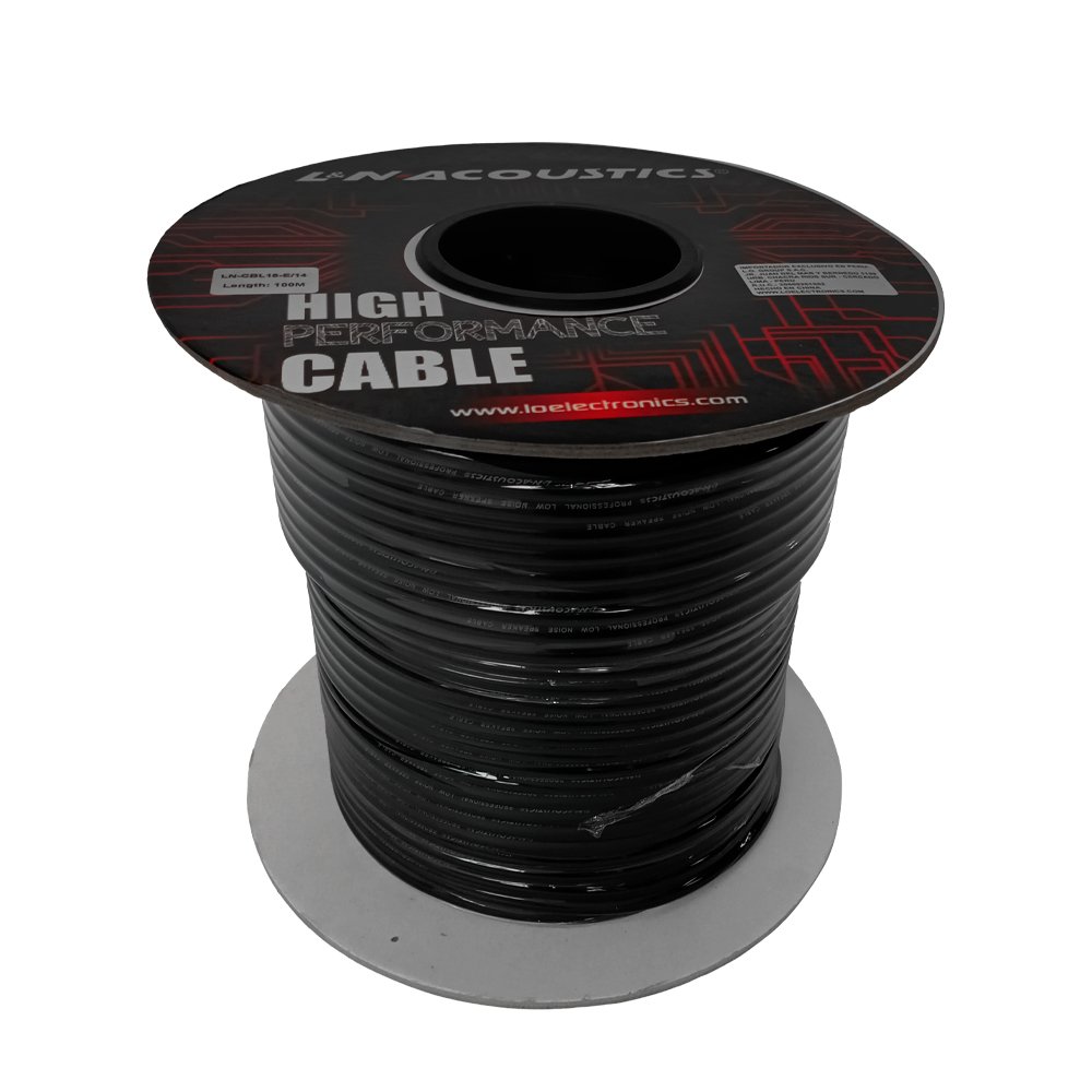 LN-CBL18E-14-web.jpg LN-CBL18-E/14 CABLE PARA PARLANTE NEGRO 14AWG O.D. 7.5MM «L&N-ACOUSTICS» - Imagen 1