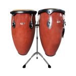 MXT-CG/ND SET DE CONGA 11.75"+12.5" NATURAL OSCURO "MXT"