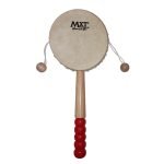 MXT-P8/5 TAMBOR SONAJERO NATURAL/ROJO "MXT"