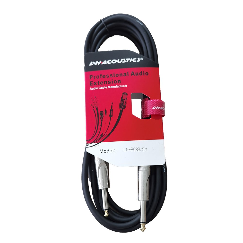Mesa-de-trabajo-1-copia-6.jpg LN-8083/5M CABLE DE PLUG MONO 6.3MM A PLUG MONO 6.3MM 5M «L&N-ACOUSTICS» - Imagen 1