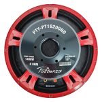 PTY-PT18200RD PARLANTE 18" (DIAM. DE BOBINA 4") FERRITA 8 OHM 1400W «POTTENZA» - Imagen 3