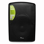 PZ-155/4000 CAJA ACUSTICA 15" 210W RMS, 5 ENTRADAS XLR, 2 VENTILADORES, 2 JACK SPEAKON P/CAJA PASIVA, BLUETOOTH TWS, 2 MICROFONOS INALAMBRICOS, RADIO Y EQ 5 BANDAS "POTTENZA"