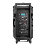 PZ-ABT15(F) Caja acústica activa 15″ 400W RMS con batería, ecualizador, bluetooth, 2 micrófonos inalámbricos, TWS integrado, con salida activa Speakon "POTTENZA PREMIUM" - Imagen 4