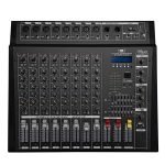 PZ-YPMX808DUSB Consola de audio 8 canales DOBLE VENTILADOR, USB y BT "POTTENZA"