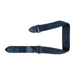 R040-LB CORREA PARA GUITARRA COLOR NEGRO 5 CM DE ANCHO 77-127CM AJUSTABLES "ROMEO"
