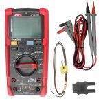 UT-18B PRO MULTIMETRO DIGITAL TRUE RMS 1000V AC/DC 10A AC/DC C/CAPACIMETRO Y TEMPERATURA/ PRUEBA D/ LED:12V "UNI-T" - Imagen 3