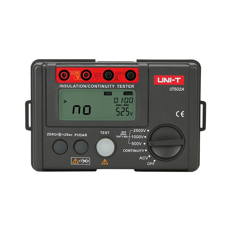 UT-502A.jpg UT-502A MEGOMETRO DIGITAL 2500V/20GΩ «UNI-T» - Imagen 1