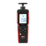 UT-372D TACOMETRO DIGITAL 2 EN 1 (RPM D/ CONTACTO 19,999 Y RPM SIN CONTACTO 99,999)APP BLUETOOTH (ANDROID)/PANTALLA LCD GIRATORIO "UNI-T"